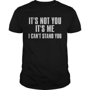 Its Not You Its Me I Cant Stand You Shirt